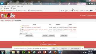 SLCC Moodle Backup/Restore Video