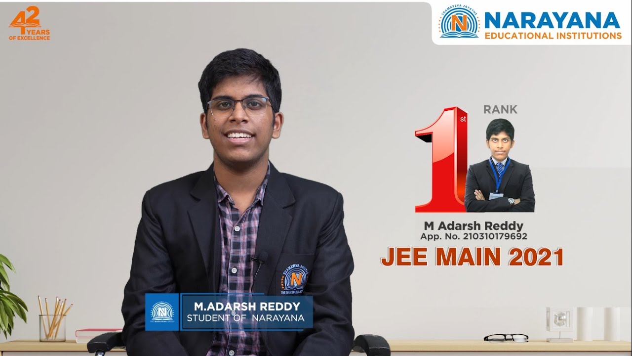Sharing My Winning Mantra for Securing 1st Rank in IIT-JEE Main 2021 ...