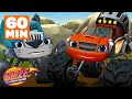 Lion Blaze Cheetah Crusher S Ultimate Animal Race 60 Minutes Blaze And The Monster Machines 