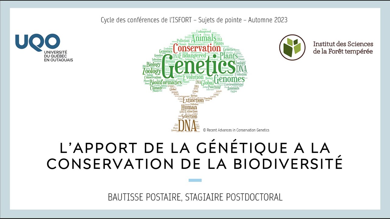 L'apport de la génétique à la conservation de la biodiversité
