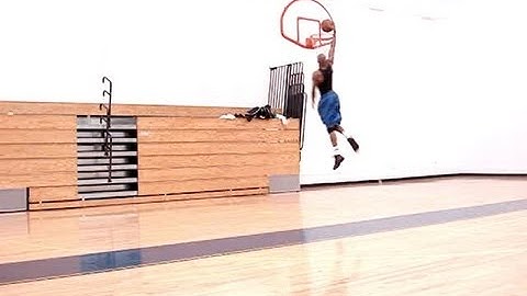 Dre Baldwin: Baseline Drive & Dunk Counter | Up & Under Layup Using Rim As Shield for Shot Blockers