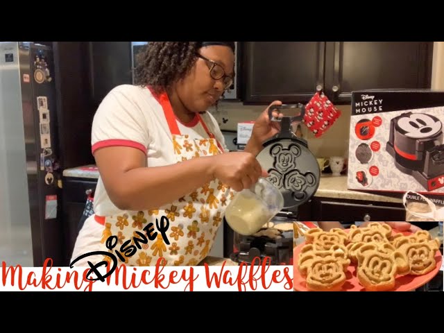 Mickey Mouse Waffle Maker!! Just like the Parks!! Disney DIY 