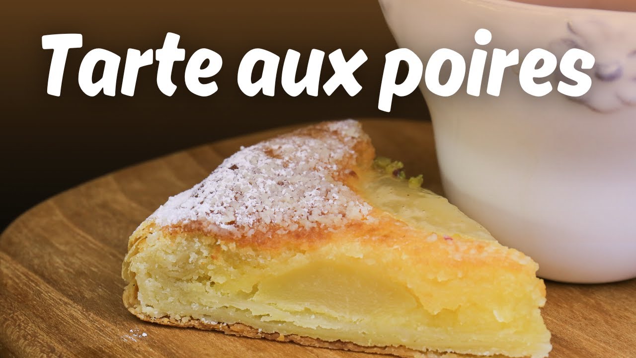 Tarte Amandine aux Poires : Recette CAP Inratable