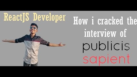 Publicis Sapient Interview Process | Publicis Sapient Interview Experience| ReactJS |Brijesh Dhanani