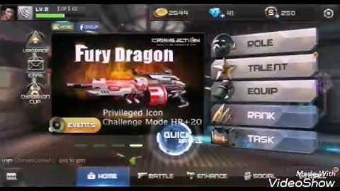 Crisis Action Hack Weapon