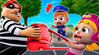 Call The Police Song  Little Police Chases Thief | Kids Songs & Nursery Rhymes | Songs for KIDS