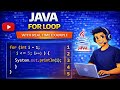 What is a Loop in Java? | For Loop in Java Explained with Syntax, Flow &amp; Examples