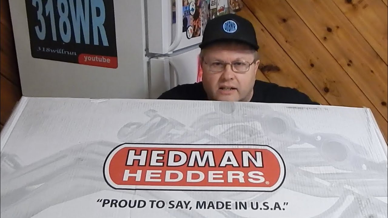 Hedman Headers Small Block Dodge D150 Truck Low Dollar Option 318WILLRUN