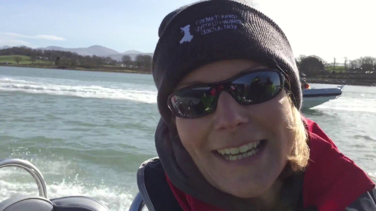 Abermenai Point Clean Up March 17 RibRide, Menai Bridge