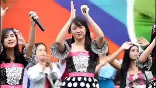 Shania JKT48 Males olahraga At Inbox RCTI