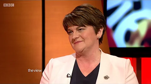 Arlene Foster grilled by Mark Carruthers