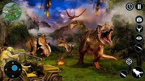 Wild Dinosaur Hunting Games 3D Android Gameplay #1