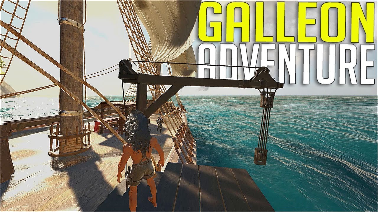 EXCESSIVE CANNON FIRE FROM A GALLEON - ATLAS OFFICIAL SURVIVAL #2 | ATLAS (GAMEPLAY)
