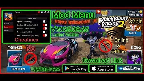 Mod Menu Beach Buggy Racing 2 V2025.09.25 Update ✔📥
