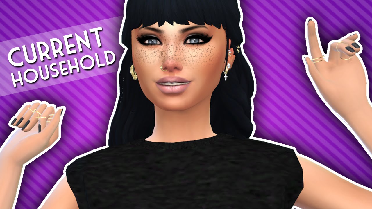 The Sims 4 | Current Household #2 - YouTube