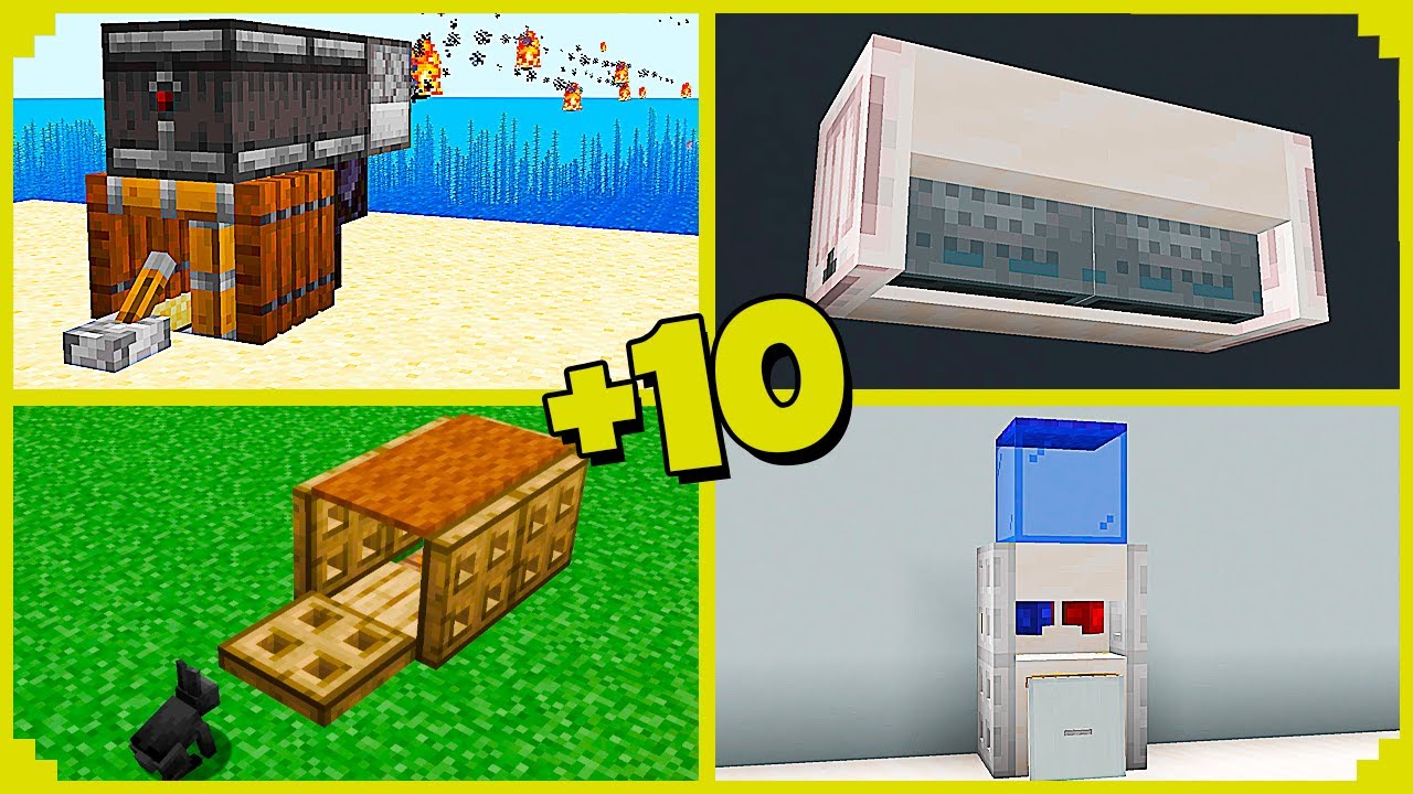 🦊MELHORES build hacks do canal no Minecraft