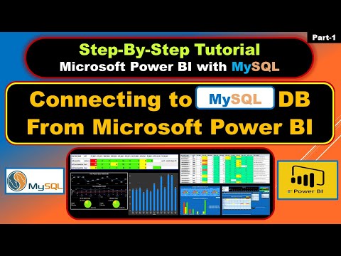 How to Connect Microsoft Power BI to MySQL Database and Pull Data