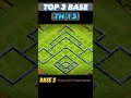 Th13 Trophy Base part1 #coc #shorts #clashofclans