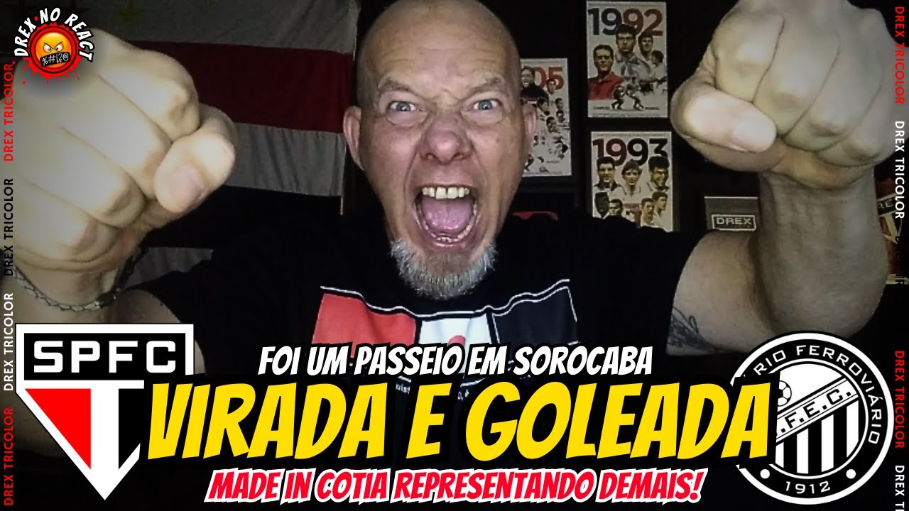 REACT! VIRADA E GOLEADA FOI UM PASSEIO | SÃO PAULO 5 x 1 OPERÁRIO | COPINHA 2026