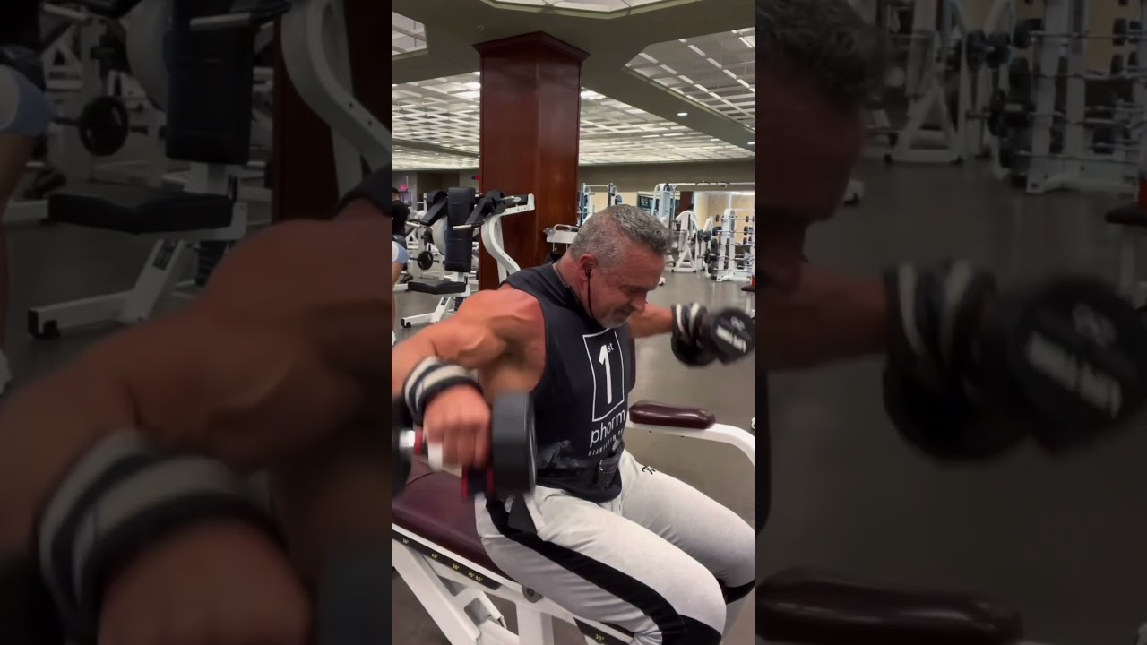 Seated side laterals are a great way to ensure good form for maximum contraction of the shoulders.