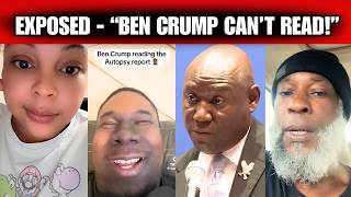 BEN CRUMP CAN'T READ! Private Autopsy BACKFIRES - Race Baiter HUMILIATED Online!
