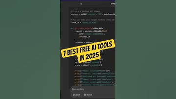 7 Best FREE AI Tools You Should Try in 2025