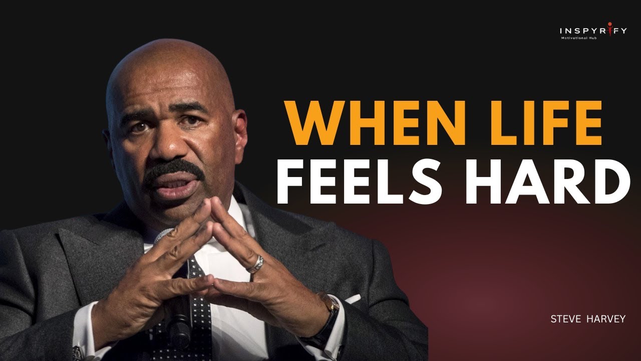 Когда жизнь кажется сложной | Мотивационная речь Стива Харви, которая изменит вашу жизнь #мотивир...