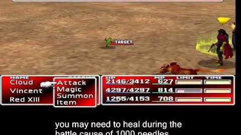 Tetra elemental walkthrough Final Fantasy 7