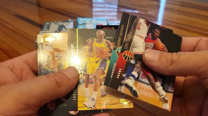 1994-95 Upperdeck basketball Series 1. This box was... ugh.