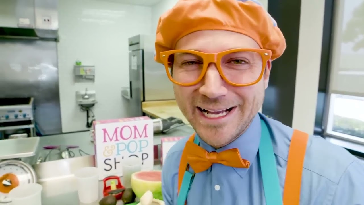 Blippi Visits Ice Cream Popsicle Store Blippi and Meekah Best Friend Adventures Educational