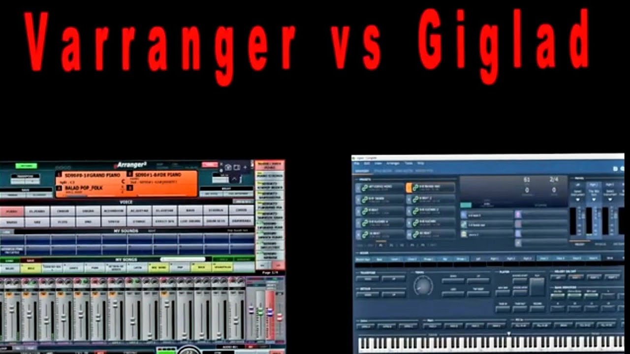 🎹 vArranger2 & Giglad Comparison – Pros and Cons Explained 🎼🎵