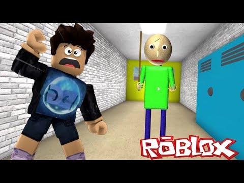 Baldi S Basic Education En Roblox Escapa Del Profesor Roblox - escapa del profesor malvado baldi en roblox youtube