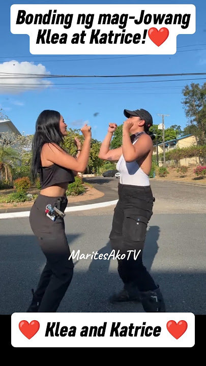 OMG! BONDING NG MAG-JOWANG KLEA PINEDA AT KATRICE KIERULF!❤️ #shorts @MaritesAkoTV