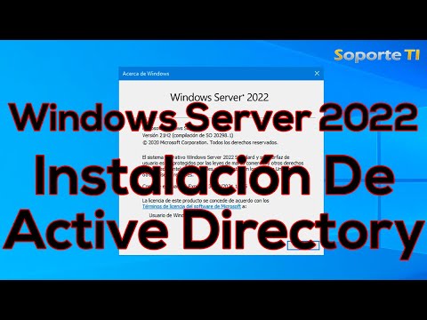 Windows Server 2022 - Instalación de Active Directory