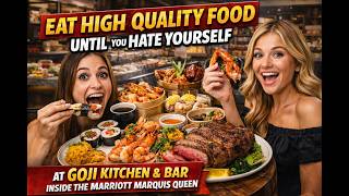 Eat High Quality Food Until You Hate Yourself At Goji Kitchen & Bar Inside The Mariott Marquis Queen