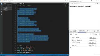3  Variables   var, let   const