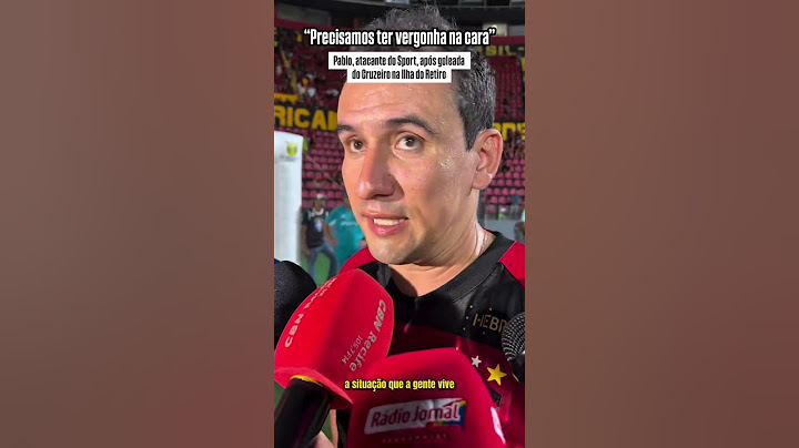 Jogador do Sport desabafa após mais uma derrota: "Precisamos ter vergonha na cara"