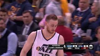 Nba, Playoff 2017, Warriors Vs. Jazz, Round 2, Game 4, Move 33, Gordon Hayward, 3 Pointer