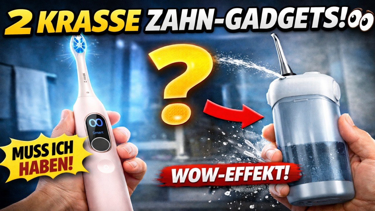 2 abgefahrene Zahn-Gadgets, die dein Lächeln verändern könnten