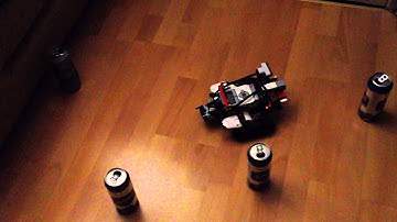 EV3 robot obstacle avoidance - controlled by NXT ultrasonic sensor