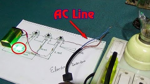 DIY - How To Make Wireless Ac Line Detector/ Tester (100% Works)