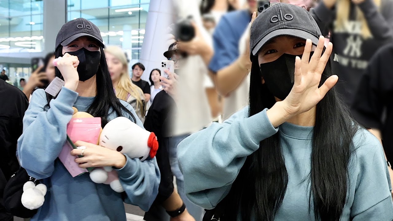 BLACKPINK “JISOO” (블랙핑크 지수) 입국 ‘먼저 집에 왔어요’ Arrival | 인천공항 • 230828