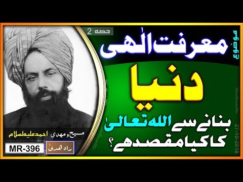 اللہ تعالیٰ نے دنیا کو کس مقصد کے لیے بنایا ہے ؟ Why did Allah createthis world