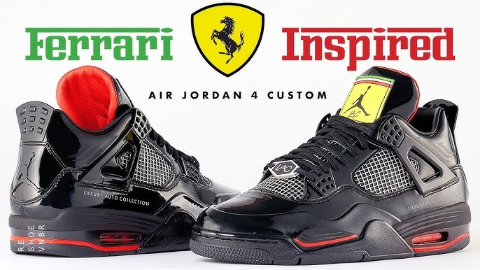 Top Hot Air Jordan 4 Custom Shoes Sneakers - USALast