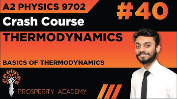 The Basics of Thermodynamics | Thermodynamics | 9702 A2 Physics Urdu/Hindi