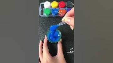 Làm slime bằng keo trong :33