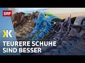 Wanderschuhe im Test: Günstige überzeugen wenig |   2017 | SRF Kassensturz