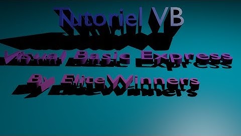 [Tuto VB] Comment extraire un fichier  .exe à la fin de la création de son logiciel ?