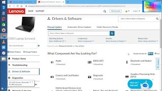 How to install lenovo drivers without any tool official website update link and methode