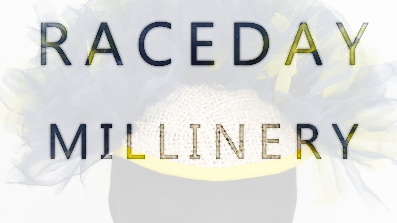 Easy Raceday Millinery Tutorial - JWH Millinery makes